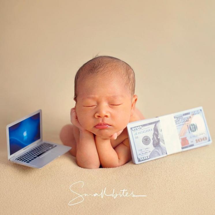 Pemotretan Baby Rayyanza Malik Ahmad (Instagram/@rittarrajagukguk)
