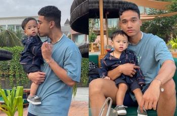 10 Potret Fadly Faisal Momong Gala Sky, Om Kesayangan!