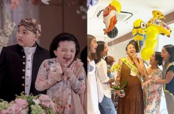 Gemasnya Arsy dan Amora di 7 Bulanan Aurel, Nadine Chandrawinata Dapat Kejutan Baby Shower
