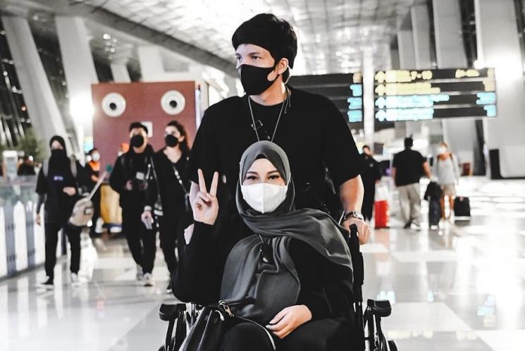 Atta Halilintar dan Aurel Hermansyah. (Instagram/@attahalilintar)