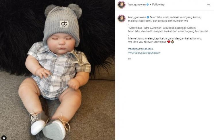 Postingn Ivan Gunawan. (Instagram/@ivan_gunawan)