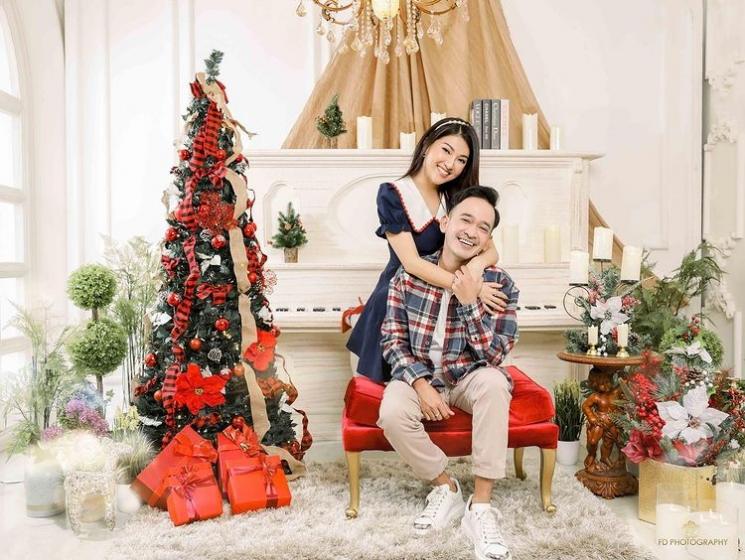 Pemotretan Natal Keluarga Artis (Instagram/@sarwendah29)