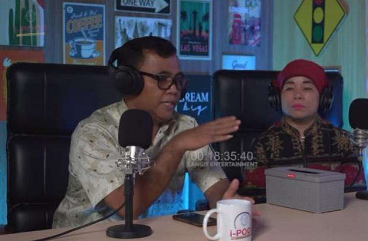 Ayah Bibi Ardiansyah, H Faisal di podcast Celine Evangelista. (YouTube/Langit Entertainment)