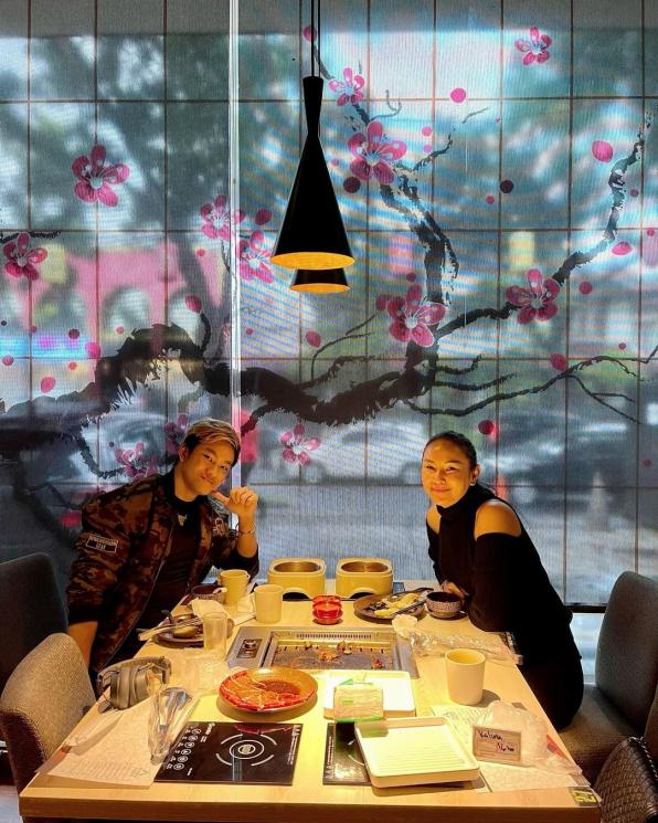 Kalina Oktarani dan Azka Corbuzier. (Instagram/@kalinaocktaranny)
