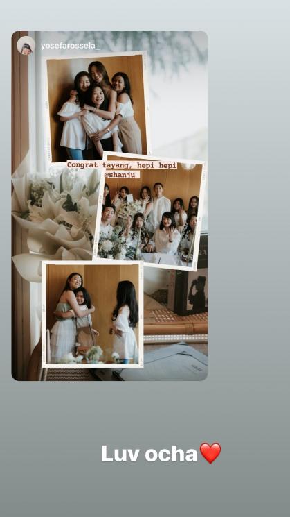 Momen Tunangan Shanju Eks JKT48 dan Jonatan Christie (instagram/@shanju)