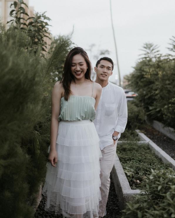 Momen Tunangan Shanju Eks JKT48 dan Jonatan Christie (instagram/@shanju)