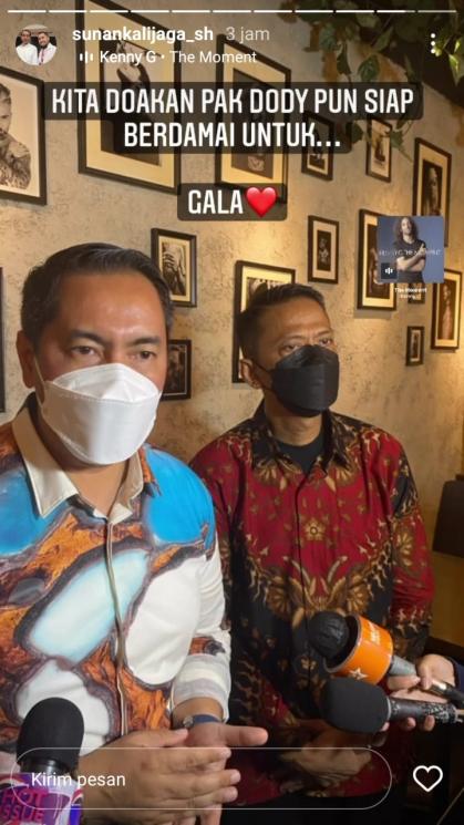 Postingan Sunan Kalijaga (Instagram.com)