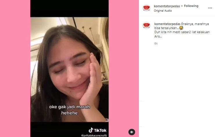 Prilly Latuconsina. (TikTok)