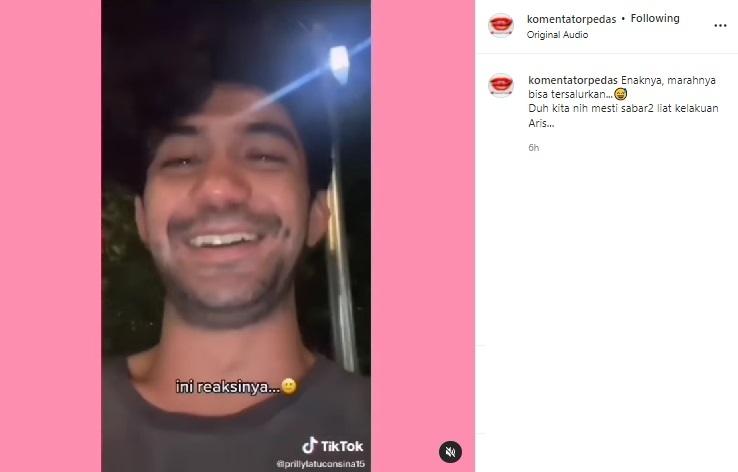 Postingan Prilly Latuconsina. (TikTok)