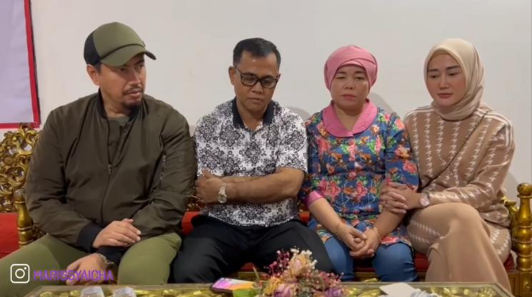 Marissya Icha mempertemukan Sunan Kalijaga dengan keluarga Bibi. (YouTube/MARISSYA - ICHA)