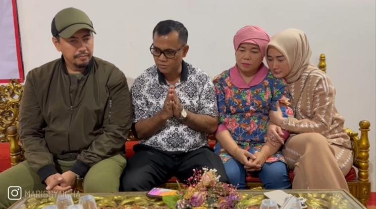 Marissya Icha mempertemukan Sunan Kalijaga dengan keluarga Bibi. (YouTube/MARISSYA - ICHA)