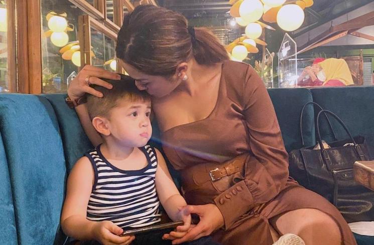 Potret Selvi Kitty Momong Anak Pertama (Instagram/@selvikitty)