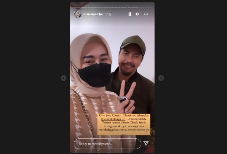 Marissya Icha mempertemukan Sunan Kalijaga dengan keluarga Bibi. (Instagram/marissyaicha)