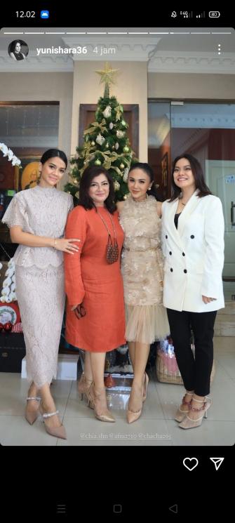 Potret Yuni Shara dan Mantan Suami. (Instagram/yunishara36)