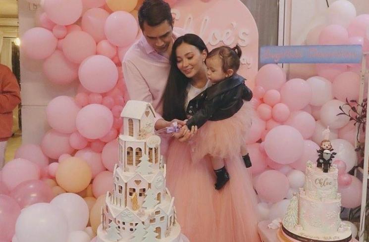 Momen Ulang Tahun Baby Chloe Anak Asmirandah (Instagram/@smirandah89)