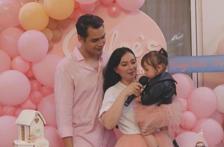 Momen Ulang Tahun Baby Chloe Anak Asmirandah (Instagram/@smirandah89)