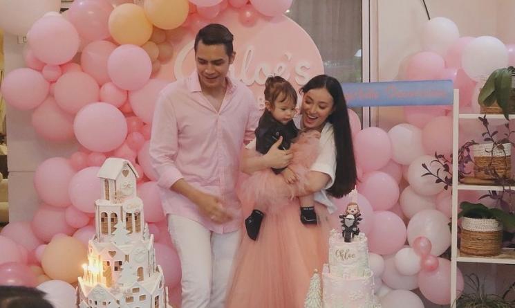 Momen Ulang Tahun Baby Chloe Anak Asmirandah (Instagram/@smirandah89)