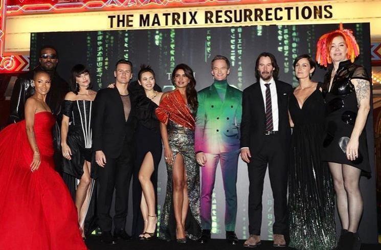 Priyanka Chopra di film "The Matrix Resurrections". (Instagram/@priyankachopra)