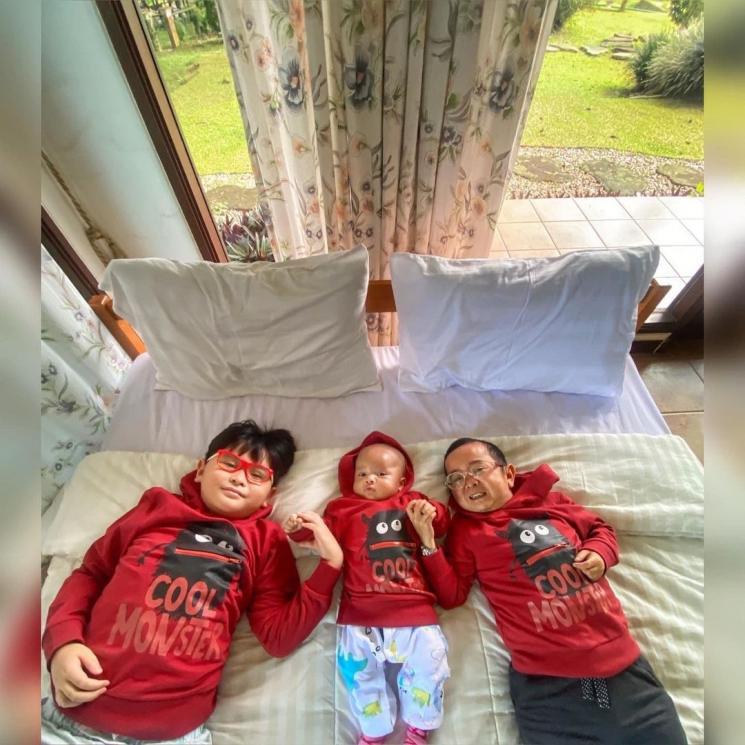 Potret Daus Mini Momong Anak (instagram/@dausminiasli)