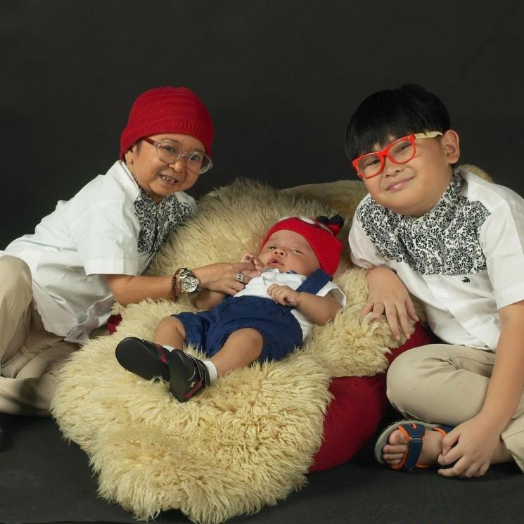 Potret Daus Mini Momong Anak (instagram/@dausminiasli)