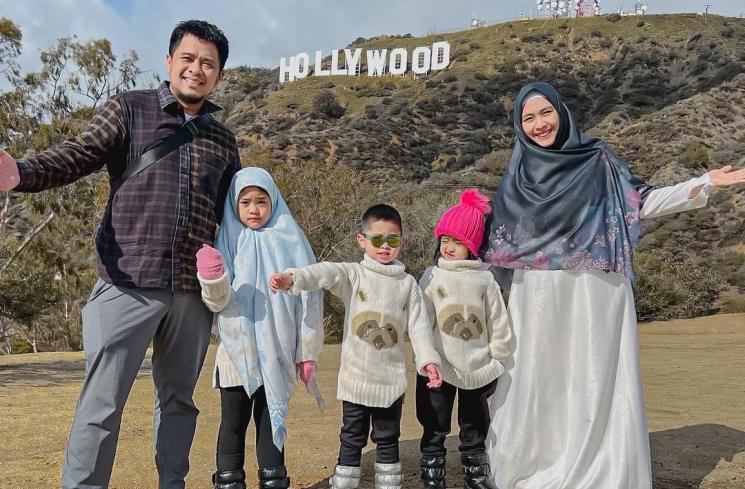 Potret Oki Setiana Dewi di Los Angeles (instagram/@okisetianadewi)