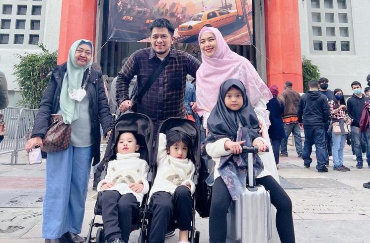 Potret Oki Setiana Dewi di Los Angeles (instagram/@okisetianadewi)