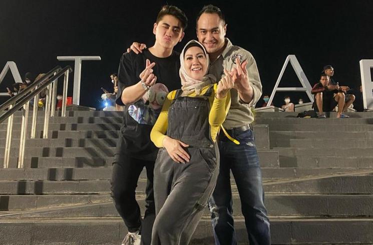 Athalla Naufal, Venna Melinda, dan Ferry Irawan. (Instagram/@athallanaufal7)