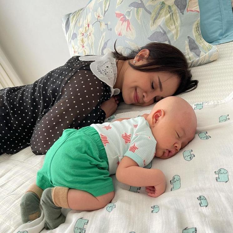 Baby Rayyanza. (Instagram/@raffinagita1717)