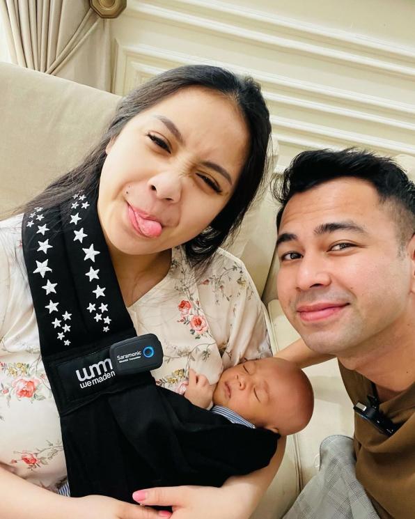 Baby Rayyanza. (Instagram/@raffinagita1717)