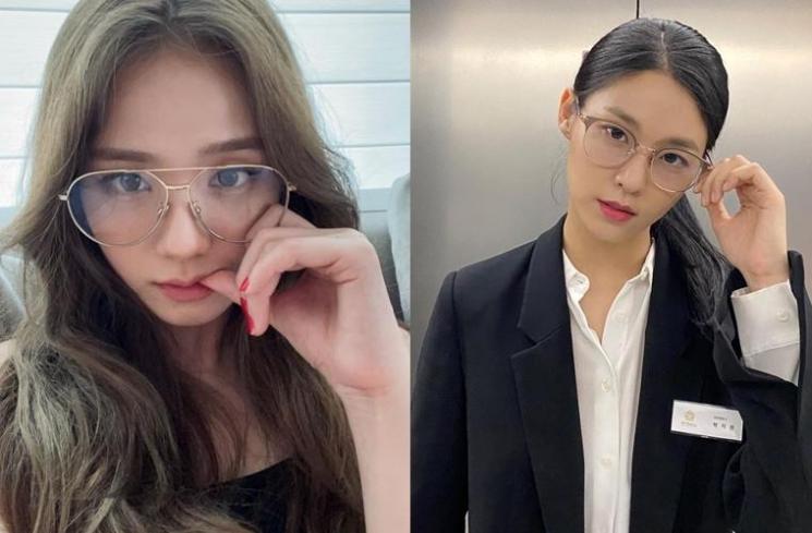 Adu gaya Jisoo Blackpink dan Seolhyun AOA (Instagram/@sooyaaa__/@sh_9513)