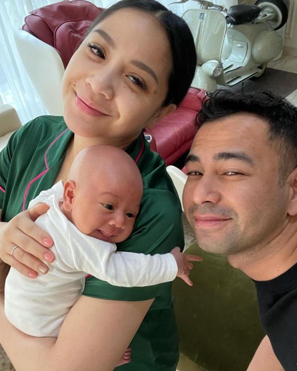 Baby Rayyanza. (Instagram/@raffinagita1717)