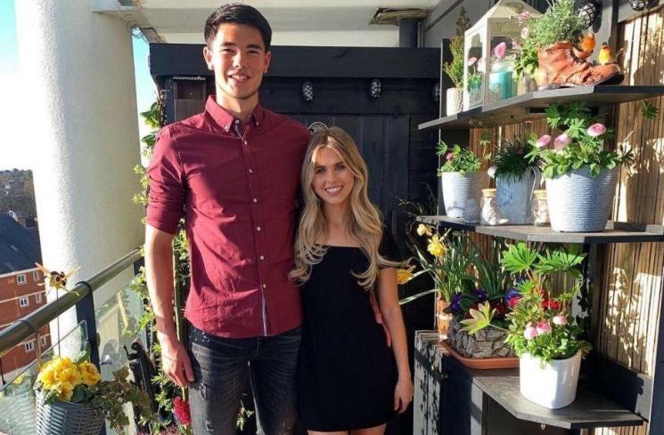 Potret Elkan Baggott dan Katie Marsden (Instagram/@elkanbaggott)