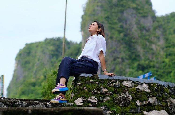Potret Najwa Shihab Pulang Kampung (Instagram/@najwashihab)