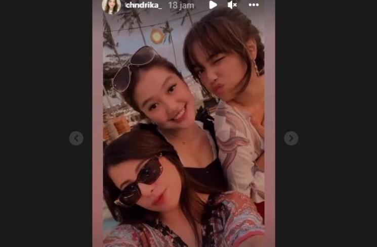  Momen Fuji dan Chandrika Chika di Bali (instagram/@chndrika_/@fuji_an)