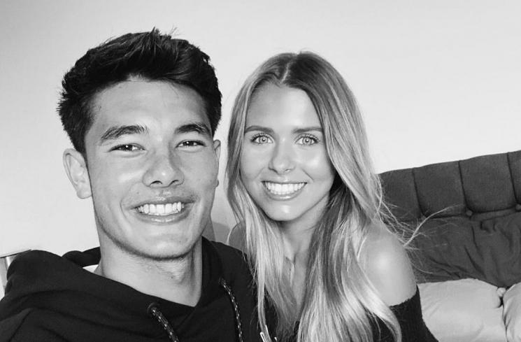 Potret Elkan Baggott dan Katie Marsden (Instagram/@elkanbaggott)