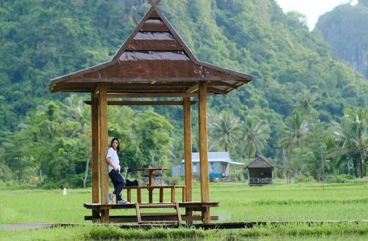 Potret Najwa Shihab Pulang Kampung (Instagram/@najwashihab)