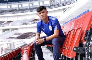 10 Foto Alfeandra Dewangga, Pemain Bola yang Perutnya Diperhatikan Warganet