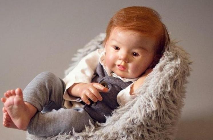 Potret Boneka Bayi Ivan Gunawan Pemotretan. (Instagram/anakputramahkota)