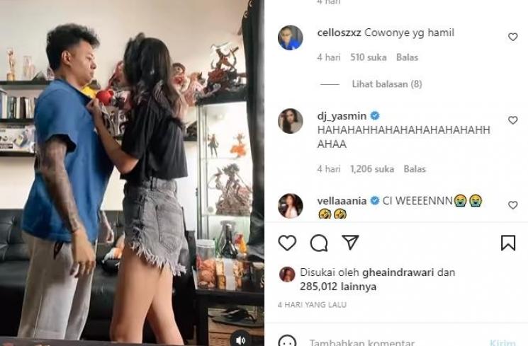 Artis Parodikan Adegan di Layangan Putus (Instagram/@wendywalters)
