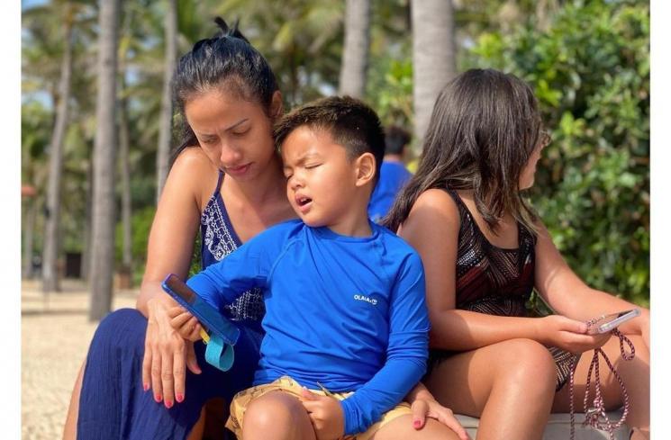 Potret Terbaru Anak-Anak Nia Ramadhani (instagram/@jasmine_bergmann)