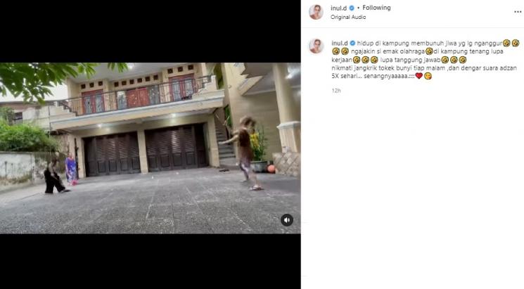 Rumah ibu Inul Daratista di kampung. (Instagram/@inul.d)