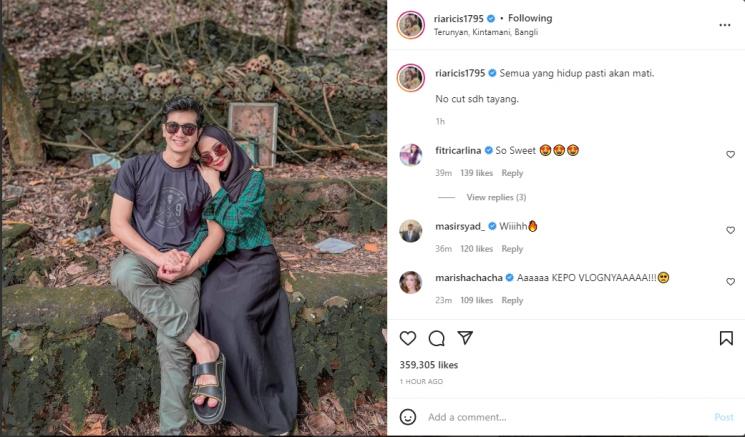 Ria Ricis dan Teuku Ryan. (Instagram/riaricis1795)