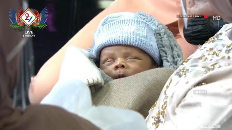 Lesti Kejora dan Rizky Billar akhirnya memperlihatkan wajah Baby L. (Indosiar)