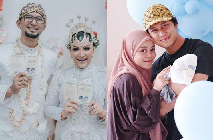 Roro Fitria dan suami - Rizky Billar dan Lesti Kejora. (Instagram/@me.liput/@rizkybillar)