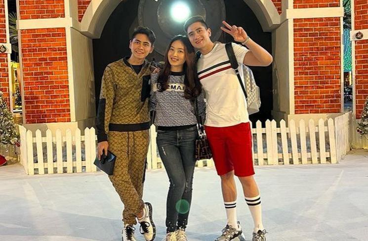 Momen Natasha Wilona dan Verrell Bramasta Liburan Bareng di Dubai. (Instagram/@athallanaufal7)