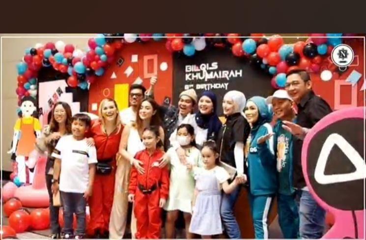Potret Pesta Ultah Bilqis Anak Ayu Ting Ting. (Instagram/@nendiaprimarasaofficial)
