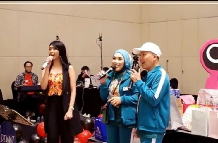 Potret Pesta Ultah Bilqis Anak Ayu Ting Ting. (Instagram/@nendiaprimarasaofficial)