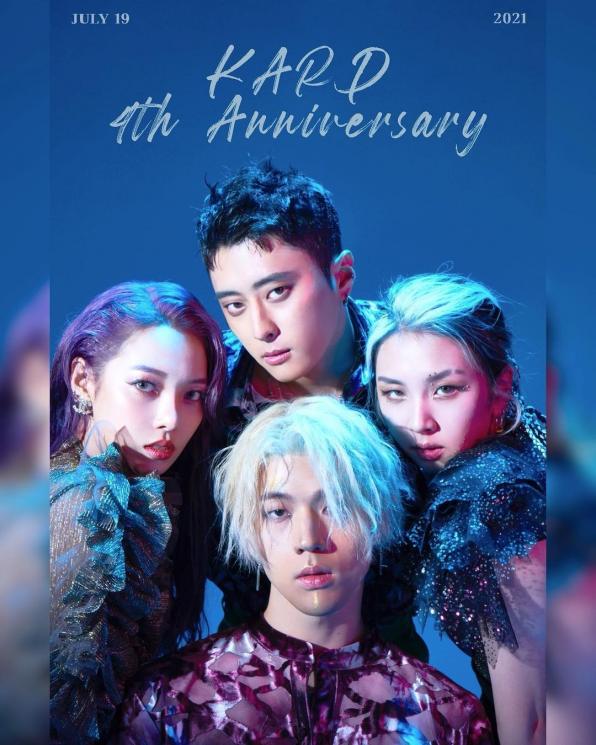 Grup K-Pop yang Tak Punya Leader. (Instagram/official_kard)