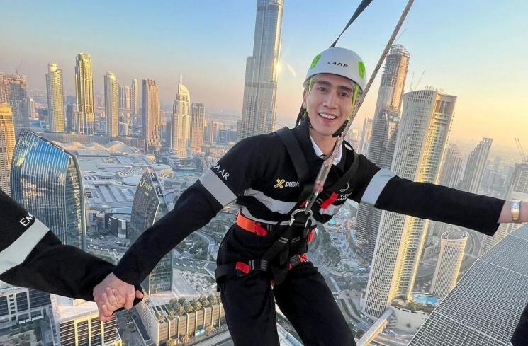Potret Liburan Verrell Bramasta di Dubai (Instagram/@bramastavrl)