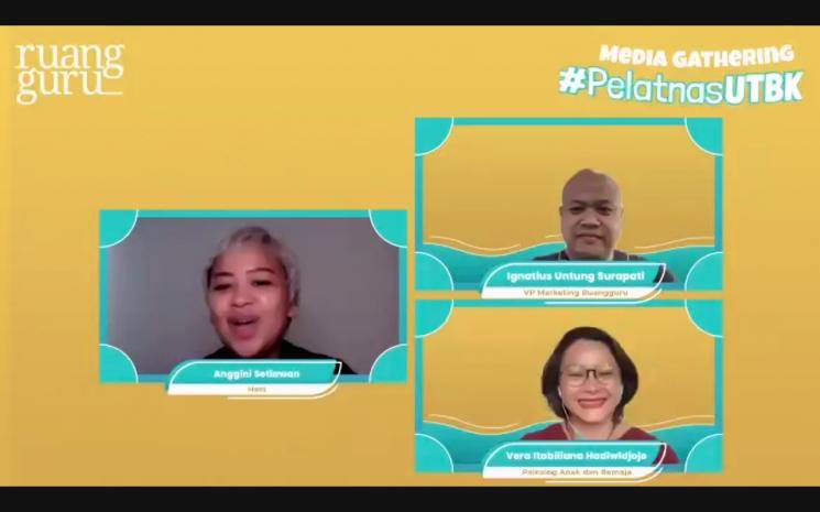 Ruangguru Gelar Program Holistik #PelatnasUTBK Bantu Pelajar Sukses Hadapi UTBK